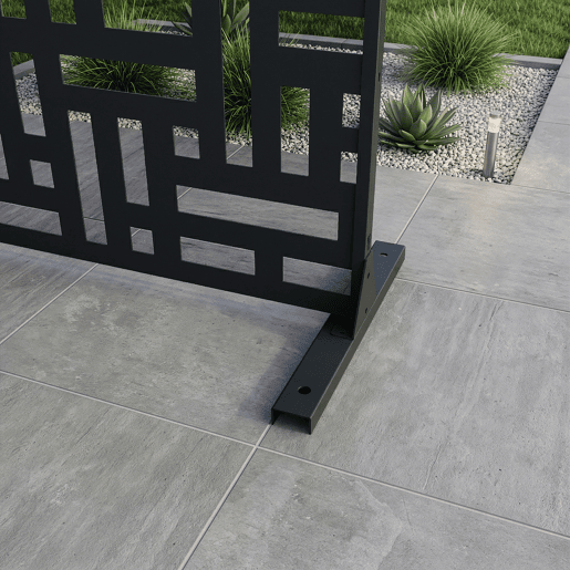 Parede divisória Bernalda aço 180x90cm - Preto casa.pro Parede divisória Bernalda aço 180x90cm - Preto casa.pro