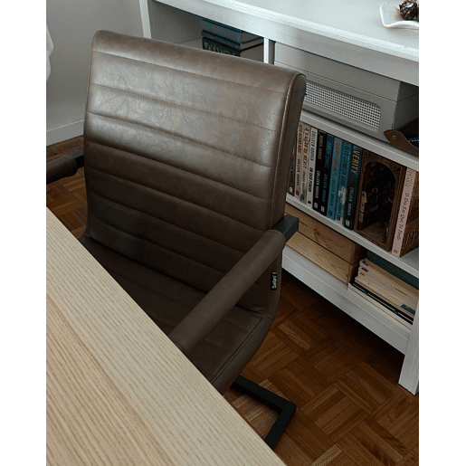 Beliani Cadeira de conferĂȘncia BUFORD Beliani Cadeira de conferĂȘncia BUFORD
