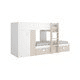 Composição de quarto com efeito madeira Composição de quarto com efeito madeira