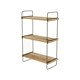 Estantes com efeito madeira Estantes com efeito madeira