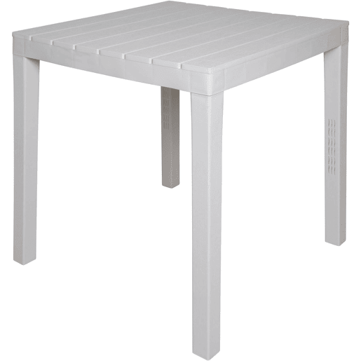 Mesa de jardim em PVC