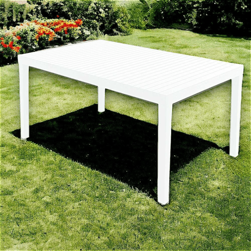 Mesa de jardim em PVC