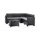 Sala de estar exterior em PVC