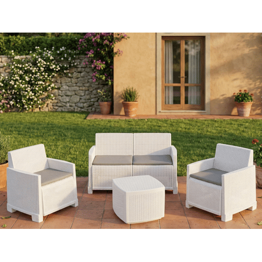 Sala de estar exterior em PVC Sala de estar exterior em PVC