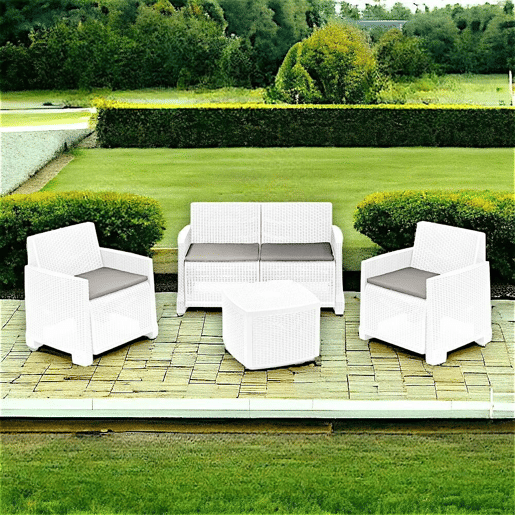 Sala de estar exterior em PVC Sala de estar exterior em PVC