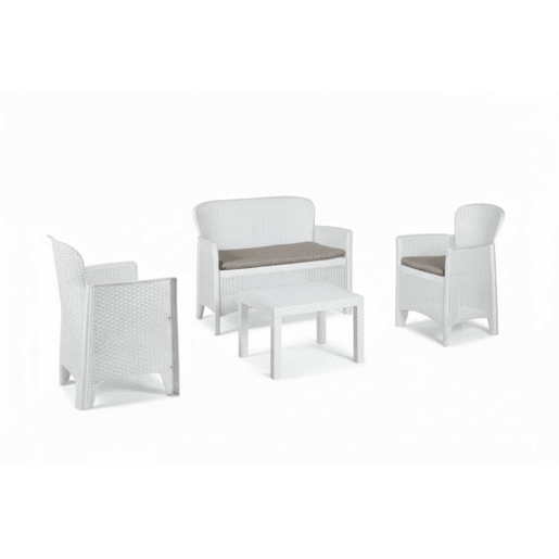 Sala de estar exterior em PVC