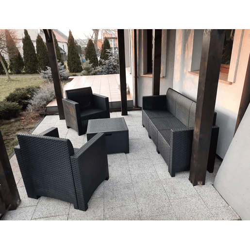 Sala de estar exterior em PVC Sala de estar exterior em PVC