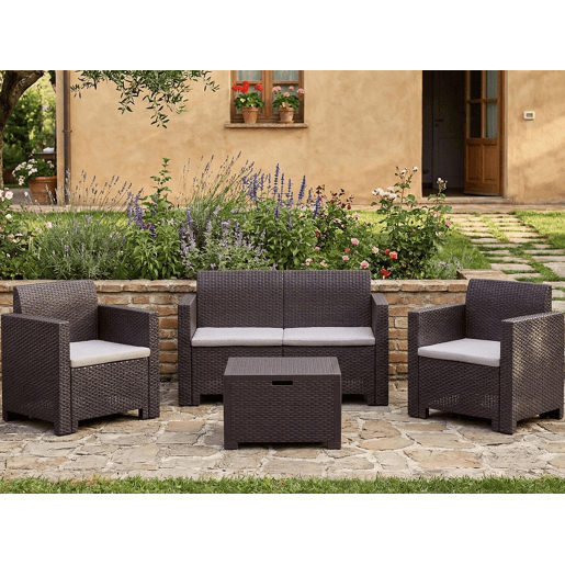 Sala de estar exterior em PVC Sala de estar exterior em PVC