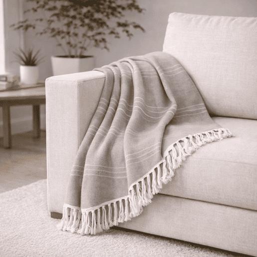 Foulard Multiuso Xadrez 230x260cm Arienzo Lino Donegal Collections
