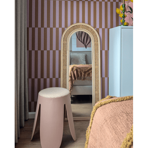 Espelho FRANEY 50 cm 120 cm Rattan Natural