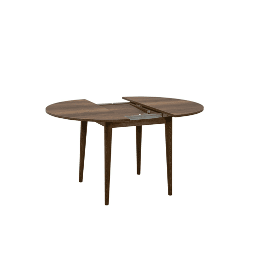 Conjunto de mesa e cadeiras com efeito madeira Conjunto de mesa e cadeiras com efeito madeira