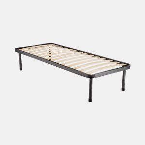 Rede de uma cama de madeira
