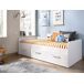 Cama infantil em tecido Cama infantil em tecido Blanco