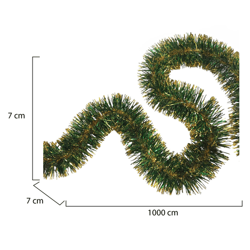 Ornamento de Natal, Ornamento de Natal de 1000x7x7 cm