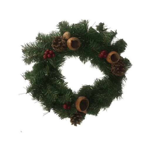 Ornamento de Natal, Ornamento de Natal 35x35x3 cm Verde