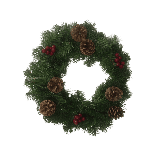 Ornamento de Natal, Ornamento de Natal 35x35x3 cm, Verde e Vermelho