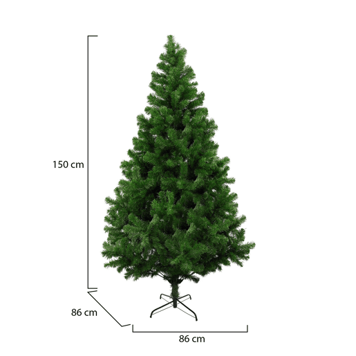 Árvore de Natal de efeitos reais Verde Árvore de Natal de efeitos reais Verde
