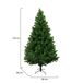 Árbol de Navidad de efectos reales Árbol de Navidad de efectos reales Verde