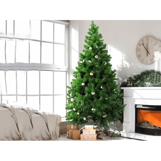 Árvore de Natal de efeitos reais Verde