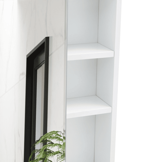 Max Home Armário aberto em madeira e aço 2 gavetas para tecido 60x40x175 cm
