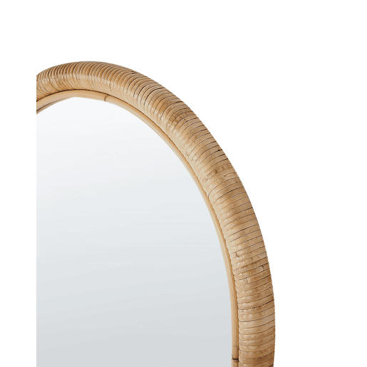 Espelho de pé MONTOT 150 cm Rattan Natural