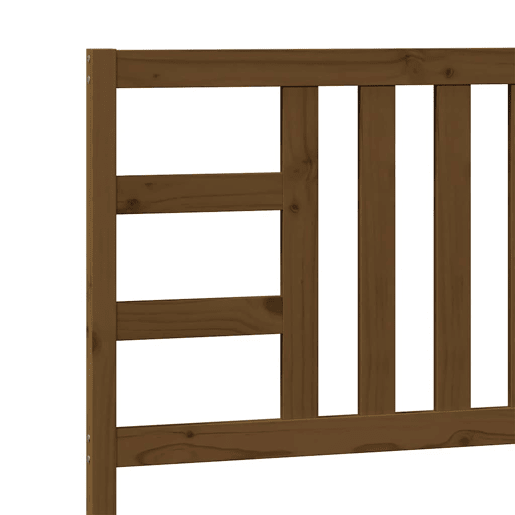 vidaXL Cabeceira de cama 106x4x100 cm pinho maciço castanho mel vidaXL Cabeceira de cama 106x4x100 cm pinho maciço castanho mel