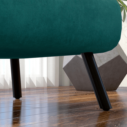 HOMCOM Poltrona Convertível em Cama Dobrável Poltrona Convertível em Cama com Encosto Ajustável em 5 Níveis e Almofada Acolchoada para Escritório Dormitório Sala de Estar Carga 120 kg 63x73x81 cm Verde