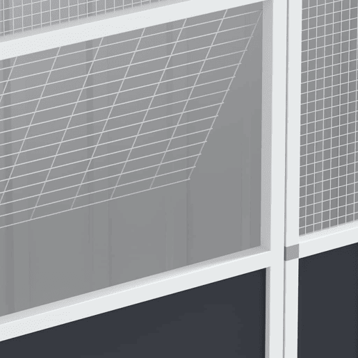 vidaXL Gaiola p pássaros 115x78x200 cm aço galvanizado antracite vidaXL Gaiola p pássaros 115x78x200 cm aço galvanizado antracite