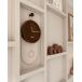 Beliani Reloj de pared SIERRE Beliani Reloj de pared SIERRE Madera Oscura