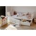 Cama individual infantil 96x208 Cama individual infantil 96x208 Blanco