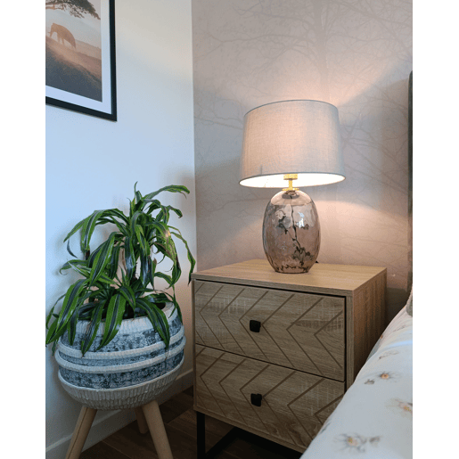 Beliani Vaso alto para plantas ATHYRIUM