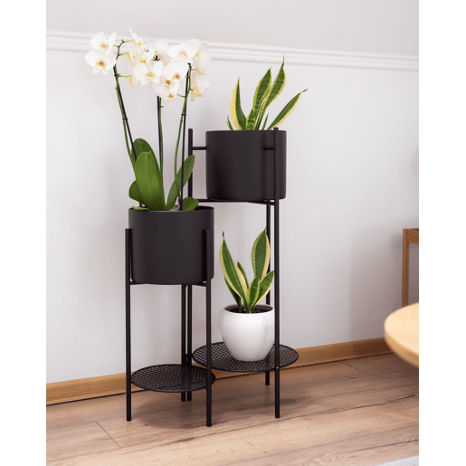 Beliani Suporte para vasos ULMUS