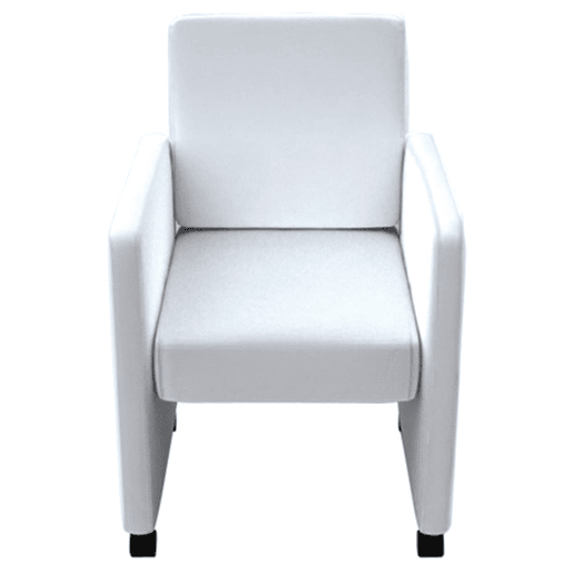 vidaXL Cadeiras de jantar 6 pcs couro artificial branco vidaXL Cadeiras de jantar 6 pcs couro artificial branco