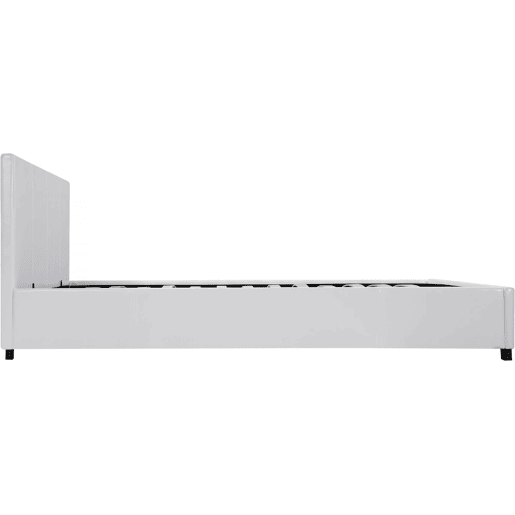 Cama de casal com baú Carla - 160 x 200 cm - Branco