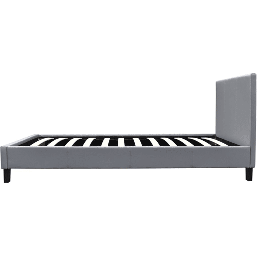 Cama Lina - 90 x 190 cm - Cinza claro -