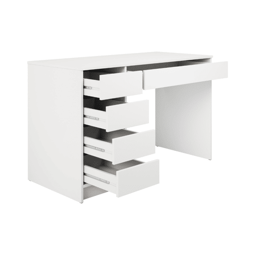 Secretária AMBIHOME TERON - Branco C120xP55xA76cm
