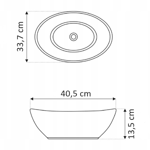 Móvel de lavatório simples Teren Madeira 60cm