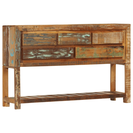 vidaXL Aparador 120x30x75 cm madeira recuperada maciça vidaXL Aparador 120x30x75 cm madeira recuperada maciça