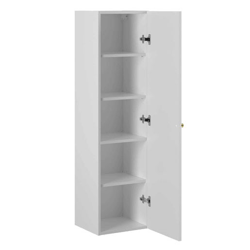 Conjunto móvel lavatório duplo 120cm e coluna Izae Branco
