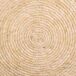 Alfombra fibra natural tejido artesanal 120x120 Alfombra fibra natural tejido artesanal 120x120 Beige