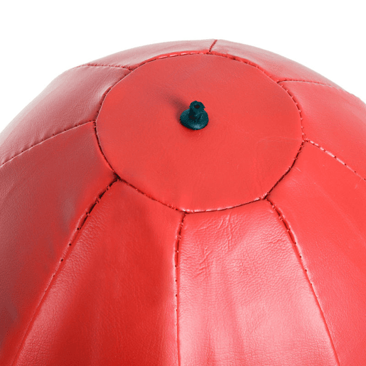 HOMCOM Saco de Boxe de Pé Punching Ball com Altura Ajustável em 4 Níveis 126-144 cm Base Preenchível e Luvas de Boxe para Adultos e Adolescentes Vermelho e Preto