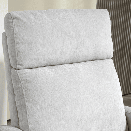 HOMCOM Poltrona Relax Reclinável Manual Poltrona Relax Estofada em Linho Sintético com Apoio para os Pés e Bolso Lateral Poltrona Reclinável para Dormitório Escritório Carga 120 kg 68x90x106 cm Cinza Claro