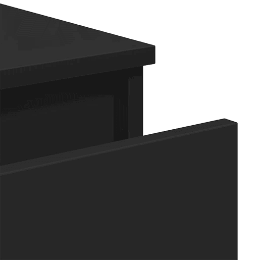 vidaXL Aparador 60x35x76 cm derivados de madeira preto vidaXL Aparador 60x35x76 cm derivados de madeira preto