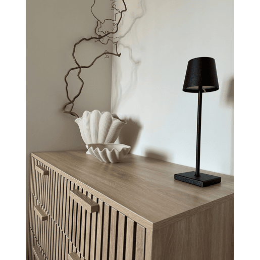 Cómoda 3 gavetas LYNWOOD Castanho claro