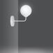 Aplique de pared Mobis Cristal - Metal Moderno Aplique de pared Mobis Cristal - Metal Moderno Blanco