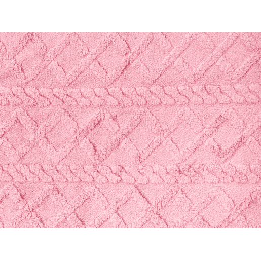 Manta HONEYCOMB 150 x 200 cm Rosa
