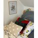 Beliani Cojín decorativo MARSHMALLOW Beliani Cojín decorativo MARSHMALLOW Rojo