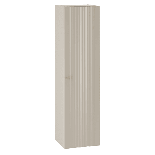 Conjunto móvel simples lavatório 80cm 2 nichos e coluna Izae Caxemira