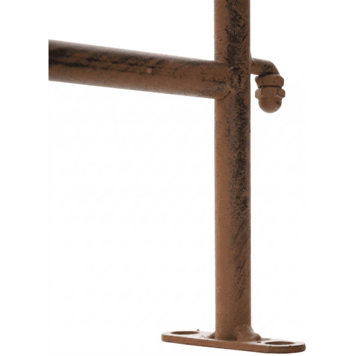 Reja De Jardín Mangold En Metal Marrón antiguo 1X124X116 cm