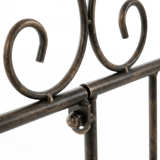 Reja De Jardín Mangold En Metal Bronce 1X124X116 cm
